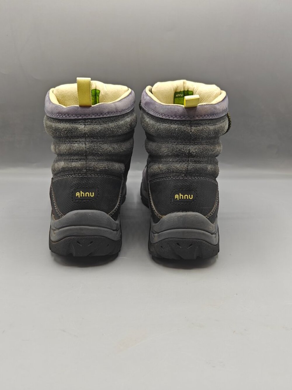 Ahnu Montara High Waterproof Women's Size 7.5 Vibram Hiking Boots Purple - Picture 11 of 12